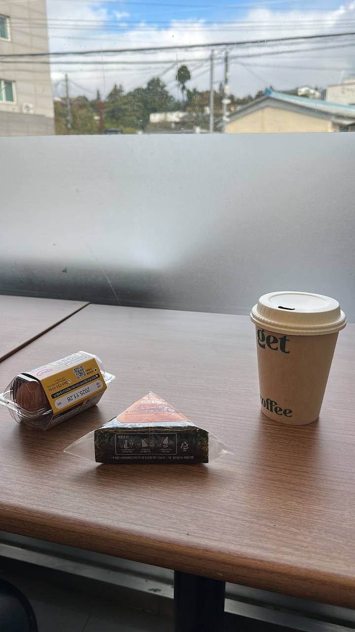 在經過的便利店吃午餐