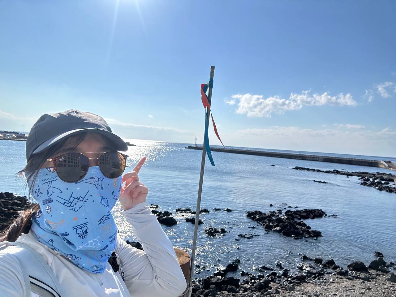 經過中途的路標