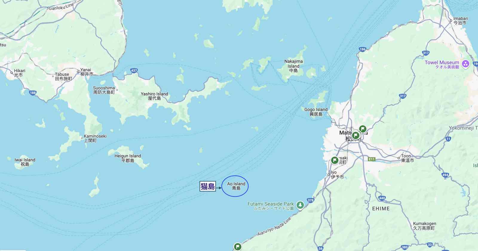 猫島地點