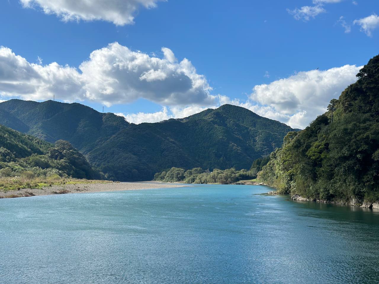 四万十三里沈下橋的風景