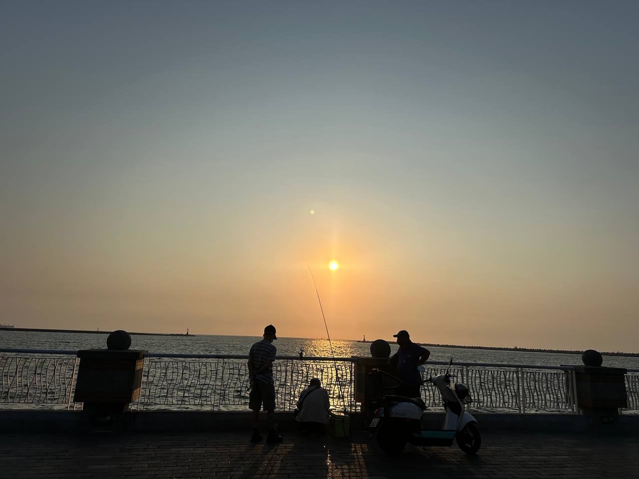 西子灣夕照觀景坡堤