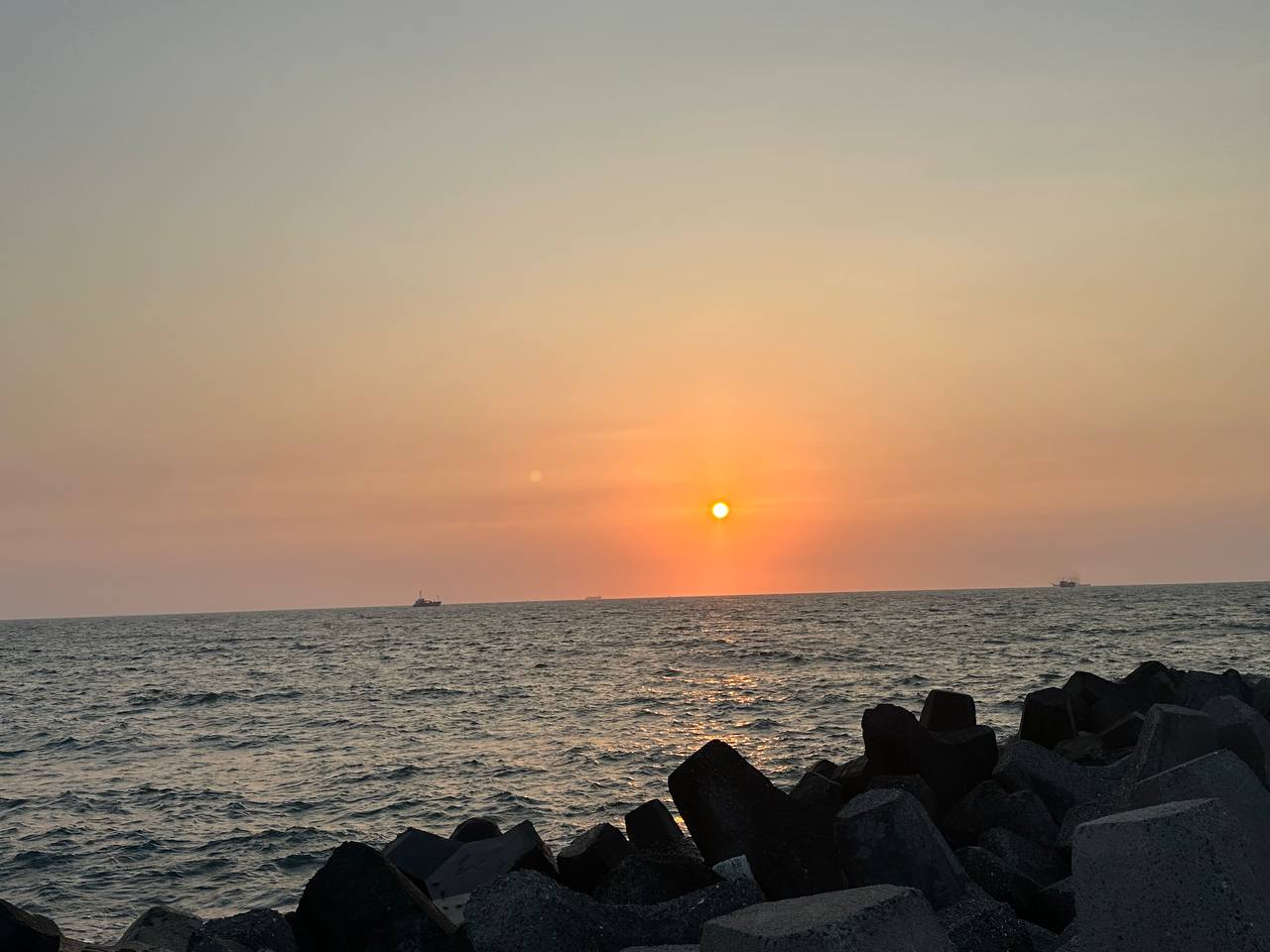 西子灣夕照觀景坡堤